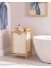 Beliani Wäschekorb TOROTAL in Beige/Braun - (W) 94 x (H) 78 x (L) 33 cm
