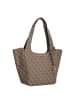Guess Calista 2 in 1 Tote - Shopper 26 cm (coal logo) in latte logo