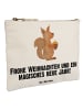 Mr. & Mrs. Panda Etui Eichhörnchen Weihnachten mit Spruch in Weiß
