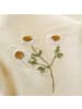 IB Laursen Stoffserviette SUMMER VIBES Creme Weiß mit MARGERITE
