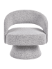 Beliani Sessel EIDAL in Grau/Schwarz - (W) 68 x (H) 71 x (L) 68 cm