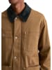 Marc O'Polo DENIM Wattierte Worker-Jacke in Wood Grain