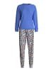 Calida Pyjama in deep cobalt