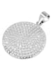 Adeliás Damen Anhänger aus 925 Silber mit Zirkonia in silber
