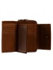 The Chesterfield Brand Wax Pull Up Geldbörse RFID Schutz Leder 13.5 cm in cognac