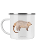 Mr. & Mrs. Panda Kaffeetasse Nasenbär ohne Spruch in Weiß