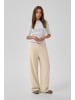 My Essential Wardrobe Casual Hose LavitaMW Loose fit in Oatmeal Melange