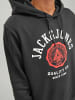 Jack & Jones Warmer Logo Print Hoodie Sweater Pullover JJELOGO in Schwarz