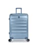 Heys Alumix 4 Rollen Trolley M 66 cm mit Dehnfalte icy blue