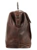 X-ZONE Reisetasche echt Leder in cognac
