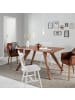 home24 home24 Esszimmerstuhl 2er-Set im skandinavischen Stil in Weiß
