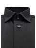 OLYMP  24/Seven Jerseyhemd modern fit in Schwarz