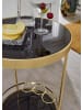 FineBuy Servierwagen in Gold / Metall / 45x45x0