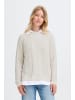 Oxmo Strickpullover OXFSanvi in Beige