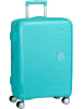 American Tourister Koffer & Trolley SoundBox Spinner 67 EXP in Poolside Blue