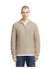 G-Star Raw Polo Collar Half Zip Knit dk brick
