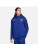 Nike Performance Kapuzenjacke FC Barcelona Tech in blau / gold