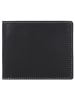 Esquire Dallas Geldbörse Leder 10 cm schwarz