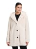 Betty Barclay Plüschjacke mit Kapuze in beige