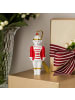 Villeroy & Boch 6er Set Ornamente Nussknacker 2026 Christmas Classics in Weiß-Gold 11,4 cm