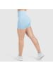 SMILODOX Short Leggings Elvia in Hellblau