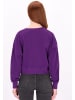 DreiMaster Damen Sweatshirt in Dunkellila