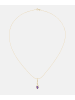 Diamant L'éternel Kette mit Anhänger, mit Amethyst, 375 Gelbgold