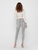 ONLY Skinny Fit Ankle Jeans ONLMILA Denim High Waist Hose in Grau