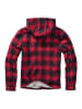 Brandit Outdoor Jacket in red/black