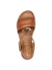Tamaris WIDE FIT Sandalette in cognac