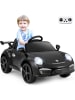 COSTWAY Kinder Elektroauto Porsche 12V ab 3 Jahren in Schwarz
