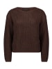Betty Barclay Grobstrick-Pullover mit Pailletten in Light Maroon