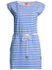 Salzhaut Knielanges Kleid (Midi) PAPPNEES Offwhite-Sky