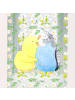 Mr. & Mrs. Panda Windlicht Outdoor Wellensittich Liebe ohne Spruch in Transparent