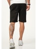 SOULSTAR Chinoshorts - mit Gummibund & Tunnelzug - Kurze Hose für Herren in Black