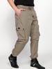 KOROSHI Cargo-Jogginghose in beige