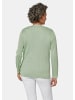GOLDNER Strickjacke Pflegeleichte Strickjacke in hochwertiger Rippenstruktur in salbei