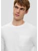 s.Oliver T-Shirt langarm in Weiß