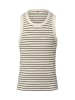 Finshley & Harding London Tanktop Sullivian in beige schwarz