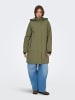 ONLY Langer Parka in Stone Gray