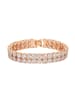 NAEMI Women Bracelet in Rose Gold White