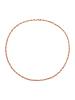 Steel_Art Halskette Damen Deja rose goldfarben in rosegoldfarben
