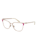 Guess Damen Optische Fassungen Katzenauge Weiß