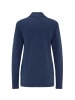 GOLDNER Kurzgröße:  Herbstcardigan mit Reißverschluss in marine