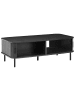 Beliani Couchtisch BRADLEY in Schwarz - (W) 60 x (H) 41 x (L) 120 cm