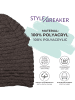 styleBREAKER Feinstrick Beanie Mütze in Taupe