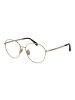 Max Mara Damen Optische Fassungen Rund Gold