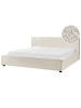 Beliani Doppelbett MIRANDE in Weiß - (W) 209 x (H) 90 x (L) 231 cm
