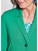 GOLDNER Damen elegante Jacke aus Stretchjersey in grün