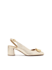 Kazar Pumps in Gold